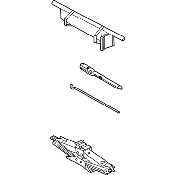 Ford 8L2Z-17085-AB Jack Assembly