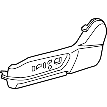 Honda 81638-T3L-A42ZA Cover Out*NH167L*