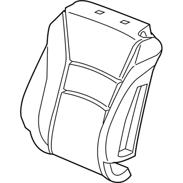 Honda 81527-T3L-A41 Pad, L. FR. Seat-Back