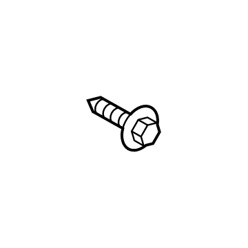 Toyota 90119-A0451 Side Seal Bolt