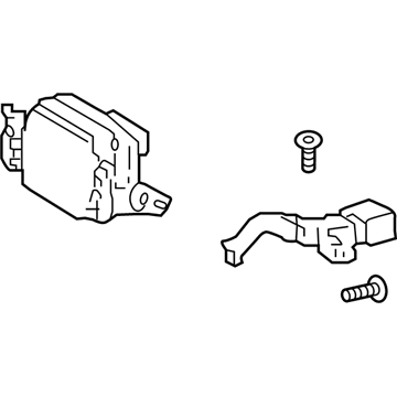 Lexus 88210-48071 Sensor Assembly, MILLIME