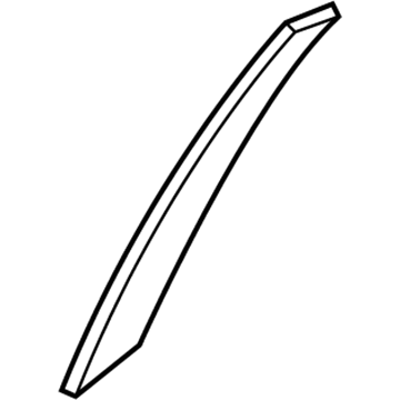 Nissan 82813-4RA0A Tape-Rear Door Outside, LHH