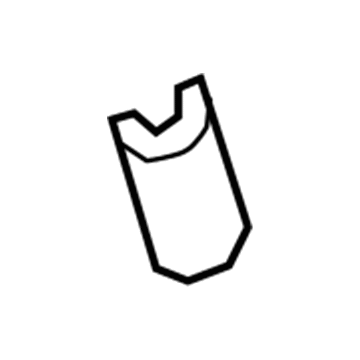 Nissan 82819-4RA0A Tape-Rear Door Sash, Rear LH