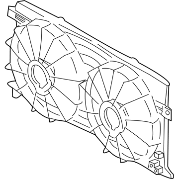 GM 12494766 Shroud Kit, Engine Electric Coolant Fan