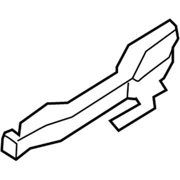 Hyundai 83665-3N010 Base Assembly-Rear Door Outside Handle, RH