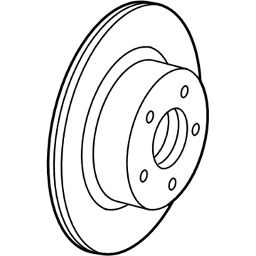 Mopar 52060137AB Front Brake Rotor