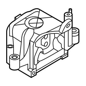 Hyundai 21830-P2550 Bracket Assembly-Transmission MTG