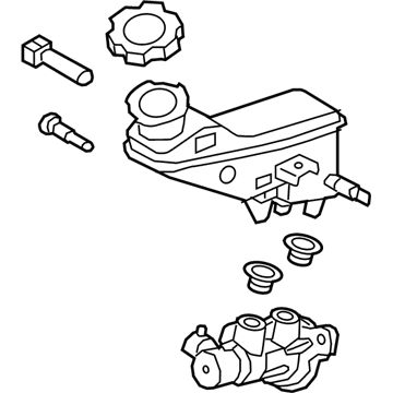 Hyundai 58510-F2400 Cylinder Assembly-Brake Master