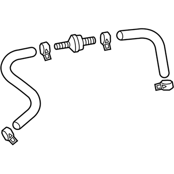Hyundai 59130-F3400 Hose Assembly-Brake Booster Vacuum