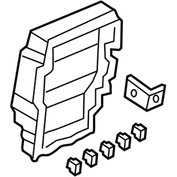 Acura 38200-SJA-A04 Box Assembly, Fuse