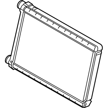 BMW 64-11-9-128-953 Heater Radiator