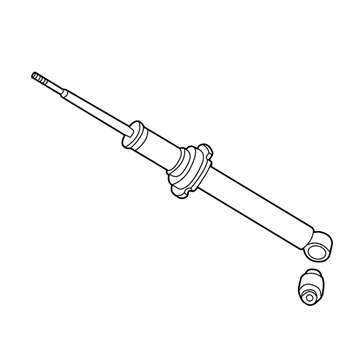 Acura 52611-S0K-A51 Shock Absorber Unit, Rear