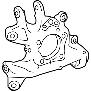 Lexus 42305-0E080 Carrier Sub-Assembly, Rear