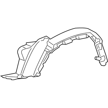 Toyota 53876-04080 Fender Liner