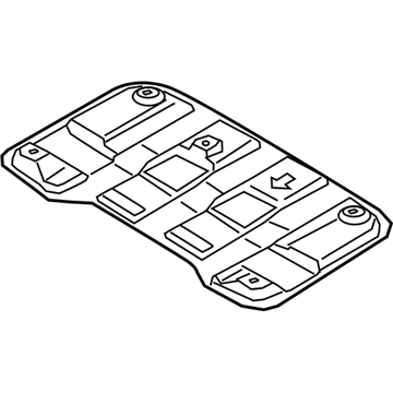 Kia 28795G2100 Panel-Heat Protector