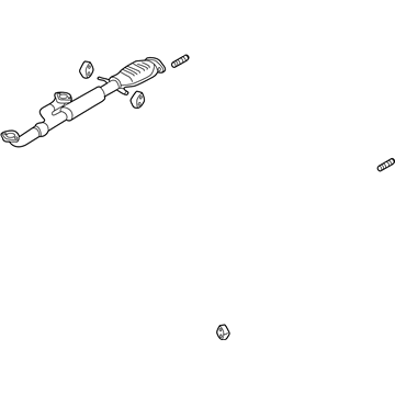 Hyundai 28610-39310 Front Exhaust Pipe