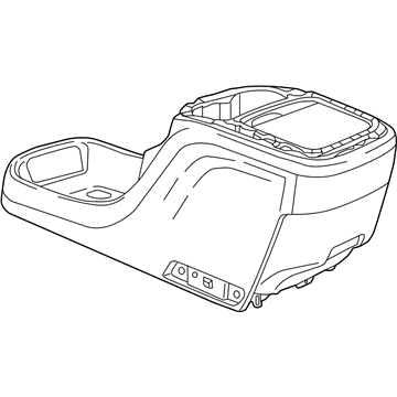 Mopar 5XF832D2AI Console-Floor