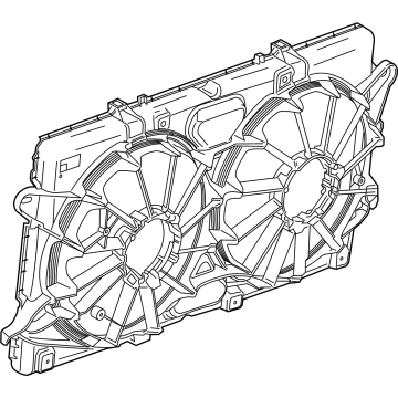 GM 84120130 Fan Shroud