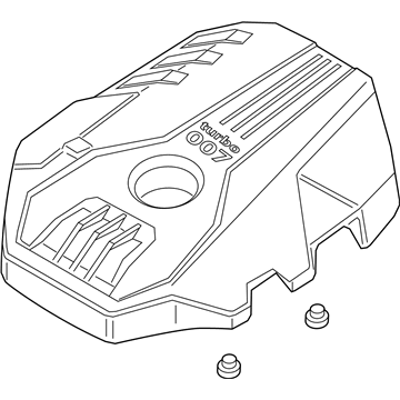Kia 292402CTA1 Engine Cover Assembly