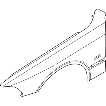 BMW 41-35-8-162-133 Side Panel, Front Left