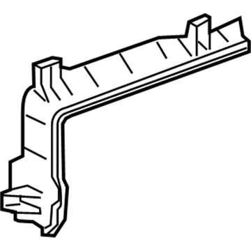 Infiniti 78842-4GA1A Guard Assembly-DRAFTER, RH