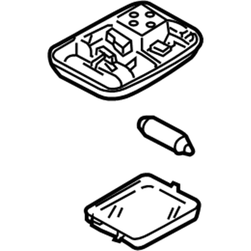 Nissan 26410-EA000 Lamp Assembly-Room