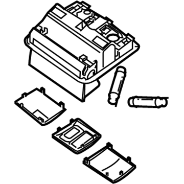 Nissan 26430-9CJ0C Lamp Assembly Map