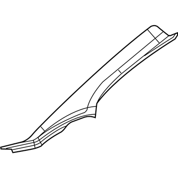 GM 84015832 Molding Asm-Windshield Garnish *Neutral