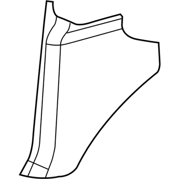 GM 15104257 Cowl Kick Panel
