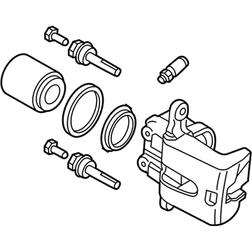 Mopar 5142562AB CALIPER-Disc Brake