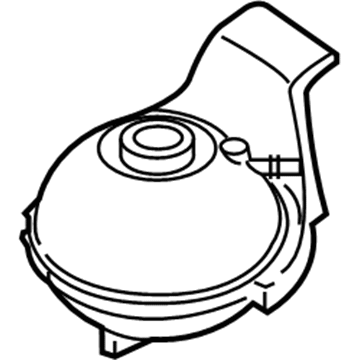 BMW 17-13-7-640-831 Cooling Water Expansion Tank