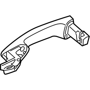 Acura 72181-SZN-A01ZN Handle, Driver Side (Alabaster Silver Metallic)