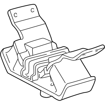 Toyota 12371-62070 Rear Mount