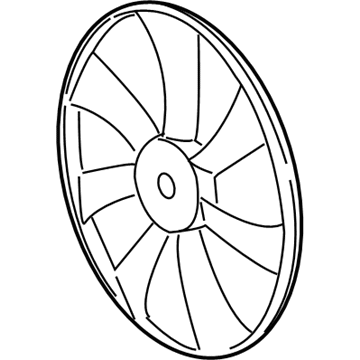 Toyota 16361-31370 Fan Blade