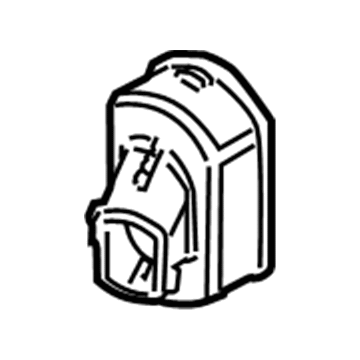 Honda 1J662-RMX-003 Duct B, Fan Outlet