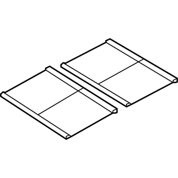 Hyundai 81660-3V001-TX Roller Blind Assembly-Panoramaroof