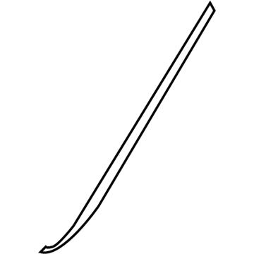 Hyundai 86132-2L000 MOULDING-Windshield Glass Side, RH