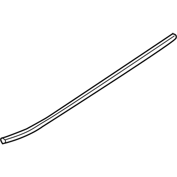 BMW 51-33-7-289-619 Channel Cover, Exterior, Door, Front Left