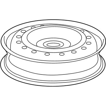 Honda 42700-TG7-A31 Disk, Aluminum Wheel (20X8J) (Tpms) (Aap)