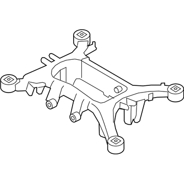 BMW 33-31-6-855-455 Rear Axle Carrier