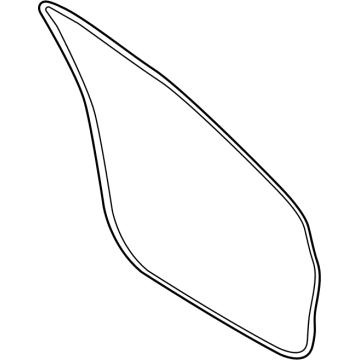 Ford LJ8Z-5820531-A WEATHERSTRIP ASY - DOOR WINDOW