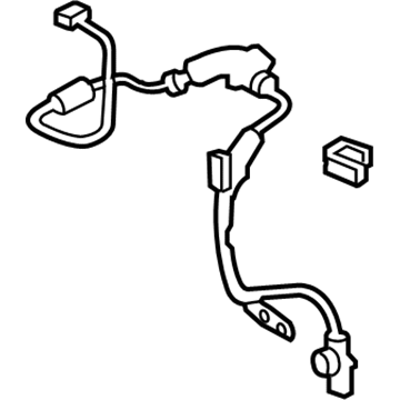 Acura 57450-TK4-A01 Sensor Assembly, Right Front
