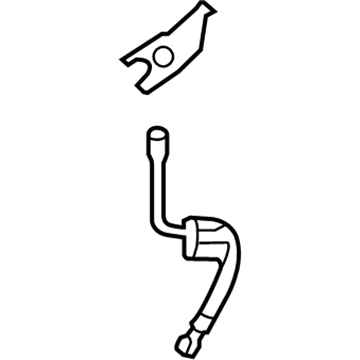 Acura 01465-TK4-A00 Hose Set, Left Front Brake