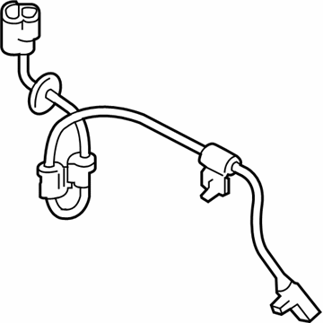 Honda 57450-TK8-A01 Sensor Assembly, Right Front