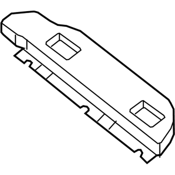 Infiniti 84906-3JA0A Finisher Assy-Luggage Floor, RH