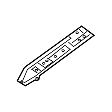 Infiniti G4574-3JAMA Reinforce-Anchor Belt, Rear Floor