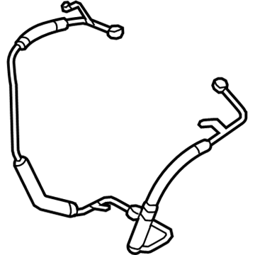 BMW 11-42-8-487-485 OIL SUPPLY LINE FOR TURBOCHA