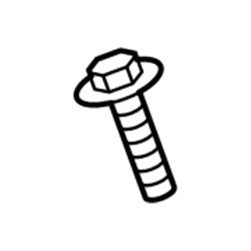Mopar 6104374AA Bolt-HEXAGON Head