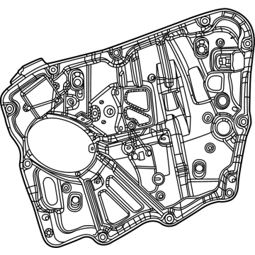 Mopar 68499663AA Panel-Carrier Plate