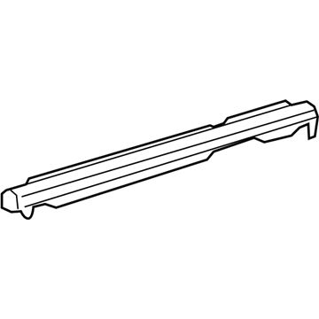 Lexus 75722-60091 MOULDING, RR Door Be